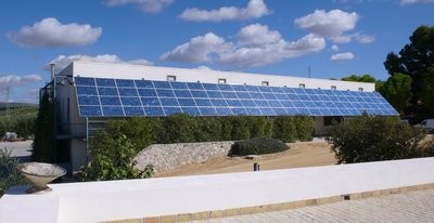 Paneles solares en nuestra Almazara
